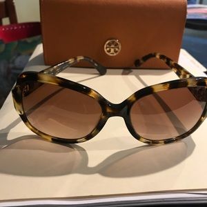 Tory Burch Tortoise Sunglasses